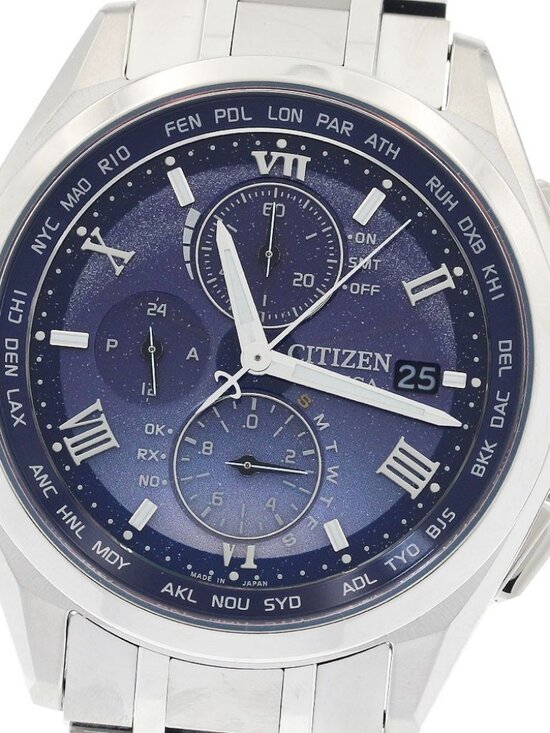 CITIZEN ATESA DEAR Collection AT8240-66L Solar Powered Radio Men\'s Watch_950195 main image 6